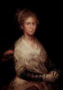 Francisco de Goya wife of painter Goya USA oil painting artist